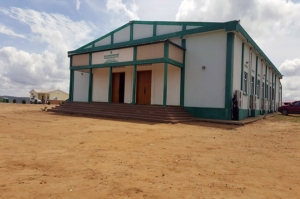 Sala de conferências na Sede Espiritual da Igreja
